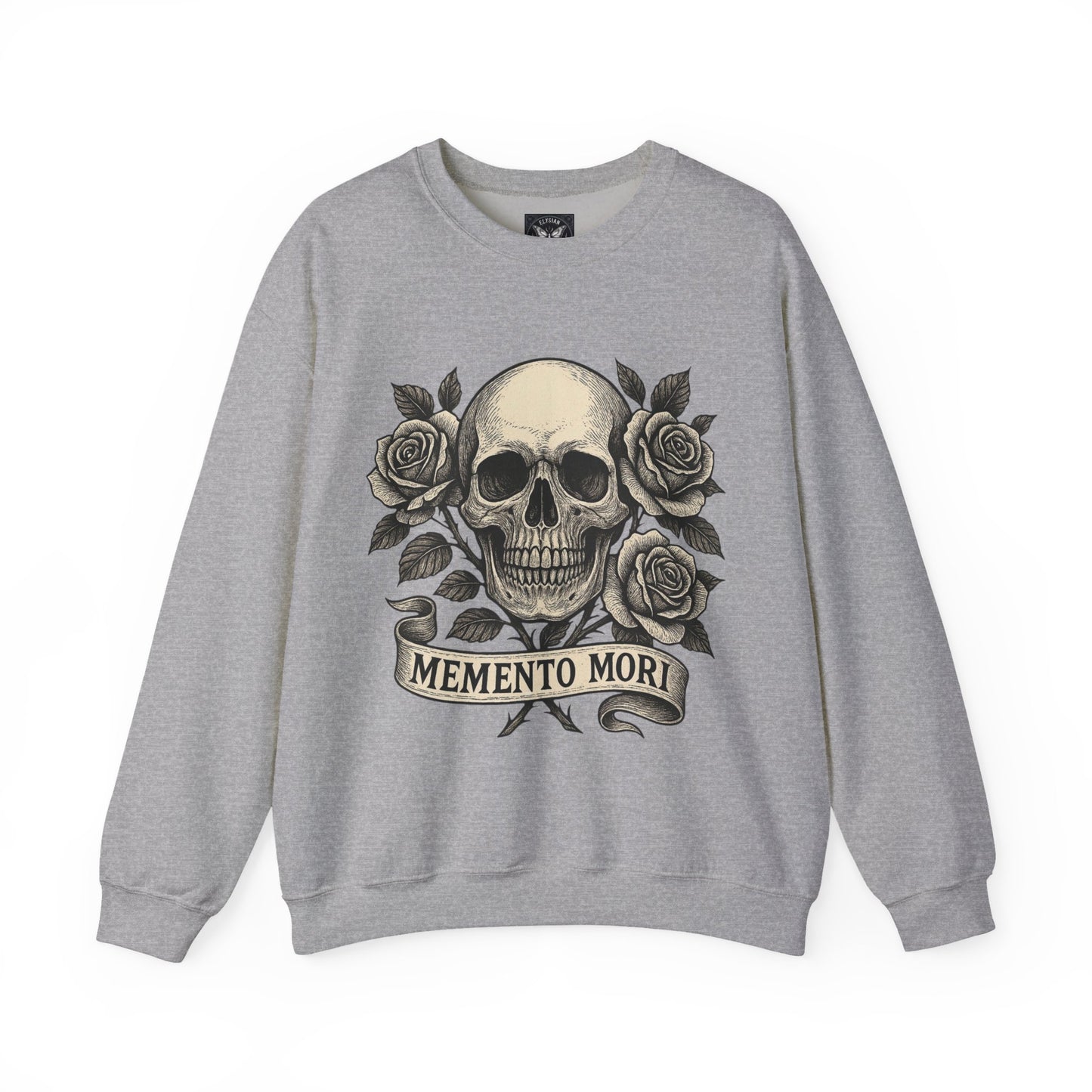 Memento Mori Philosophy Sweatshirt | Heavy Blend Unisex Graphic Streetwear