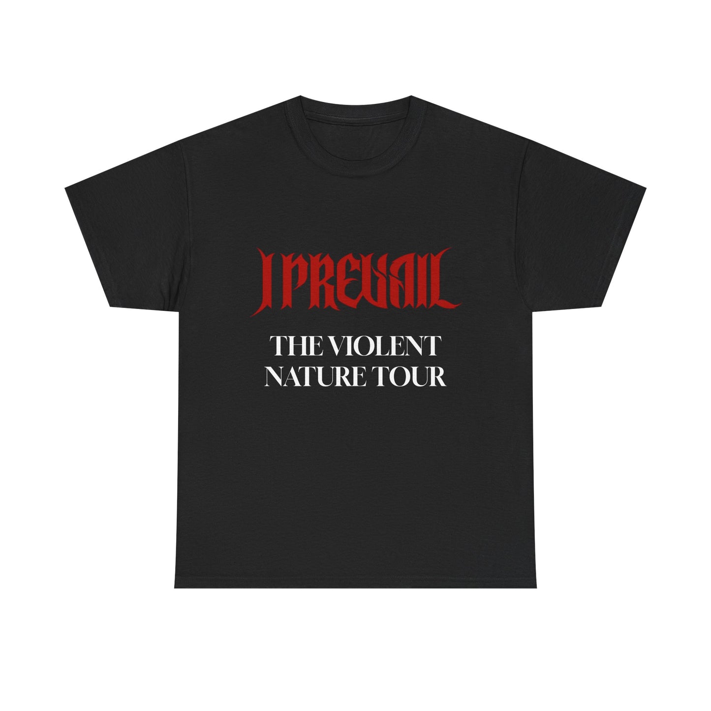 I Prevail The Violent Nature Tour T-Shirt | Band Tour Tee, Rock Concert Shirt