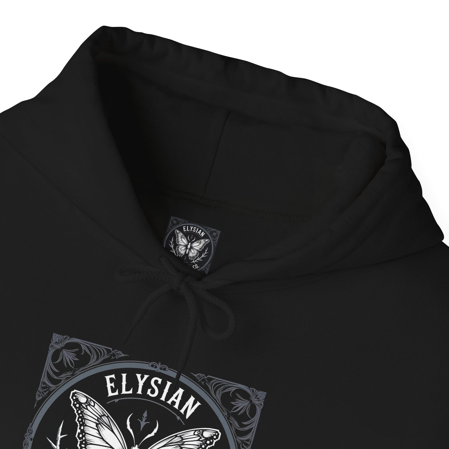 Elysian Unisex Butterfly Hoodie - Cozy, Stylish Sweatshirt for Fall, Winter, Gift for Her, Trendy Casual Wear, Layering Essential