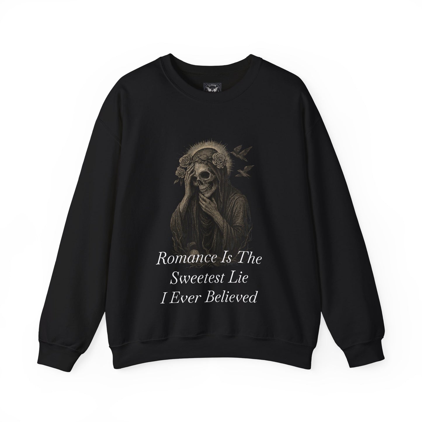 The Deluded One Sweatshirt | Gothic Romance Unisex Heavy Blend Pullover