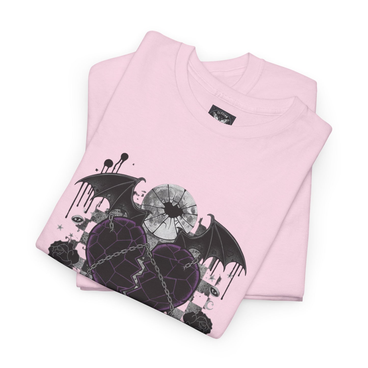 "Crushed & Caught" T-shirt Emo Gothic