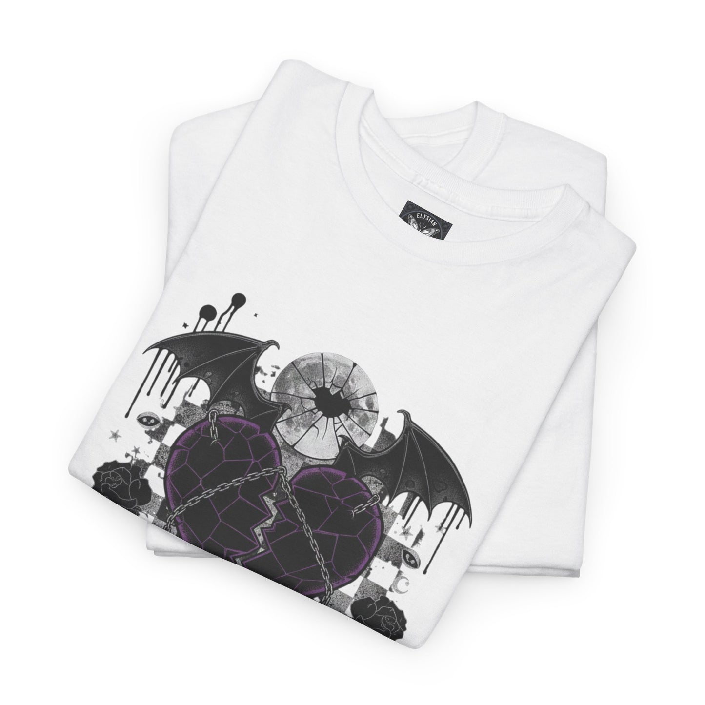 "Crushed & Caught" T-shirt Emo Gothic