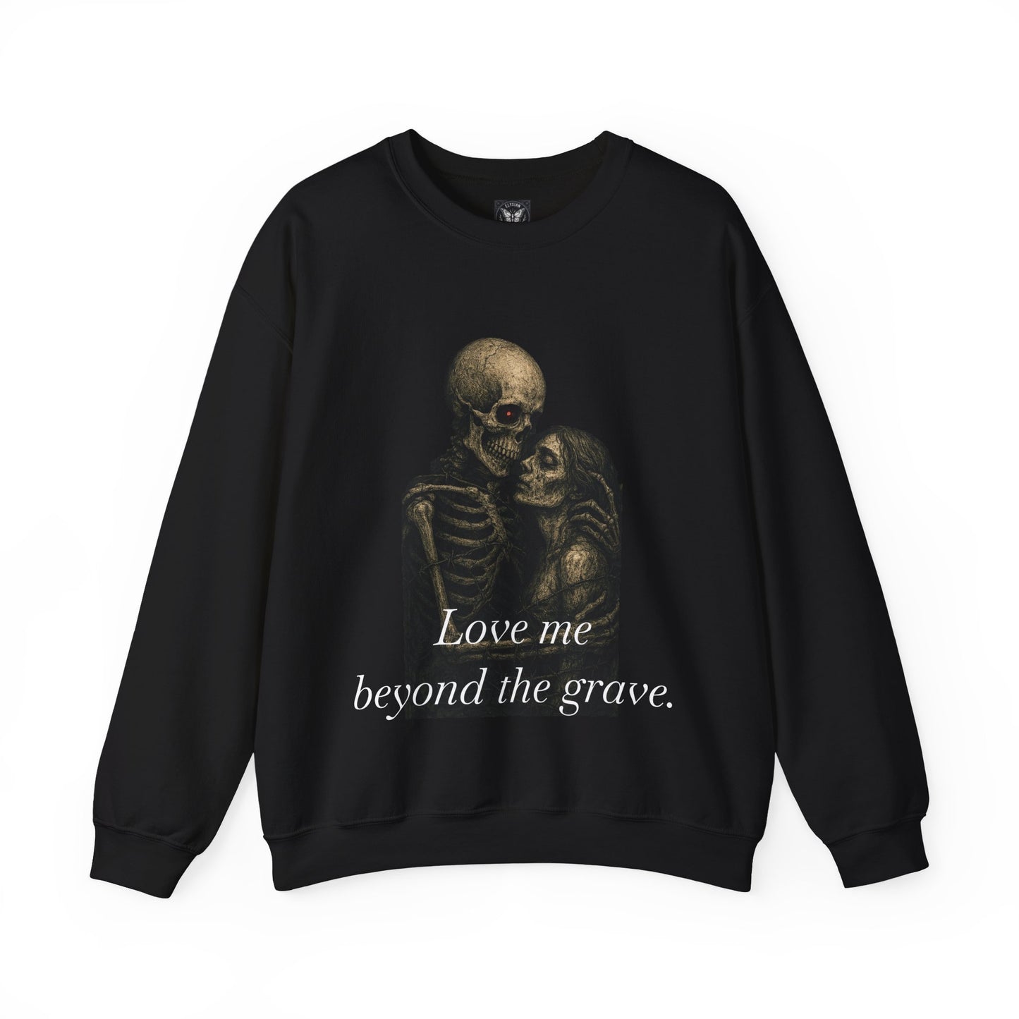 The Thornbound Vow Sweatshirt | Gothic Love Story Graphic Unisex Pullover
