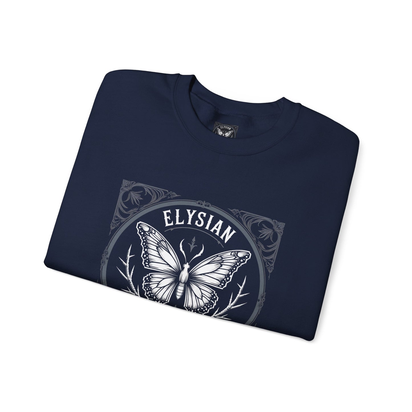 Elysian Wardrobe Co. Classic Unisex Crewneck Sweatshirt | Minimal Streetwear Essentials