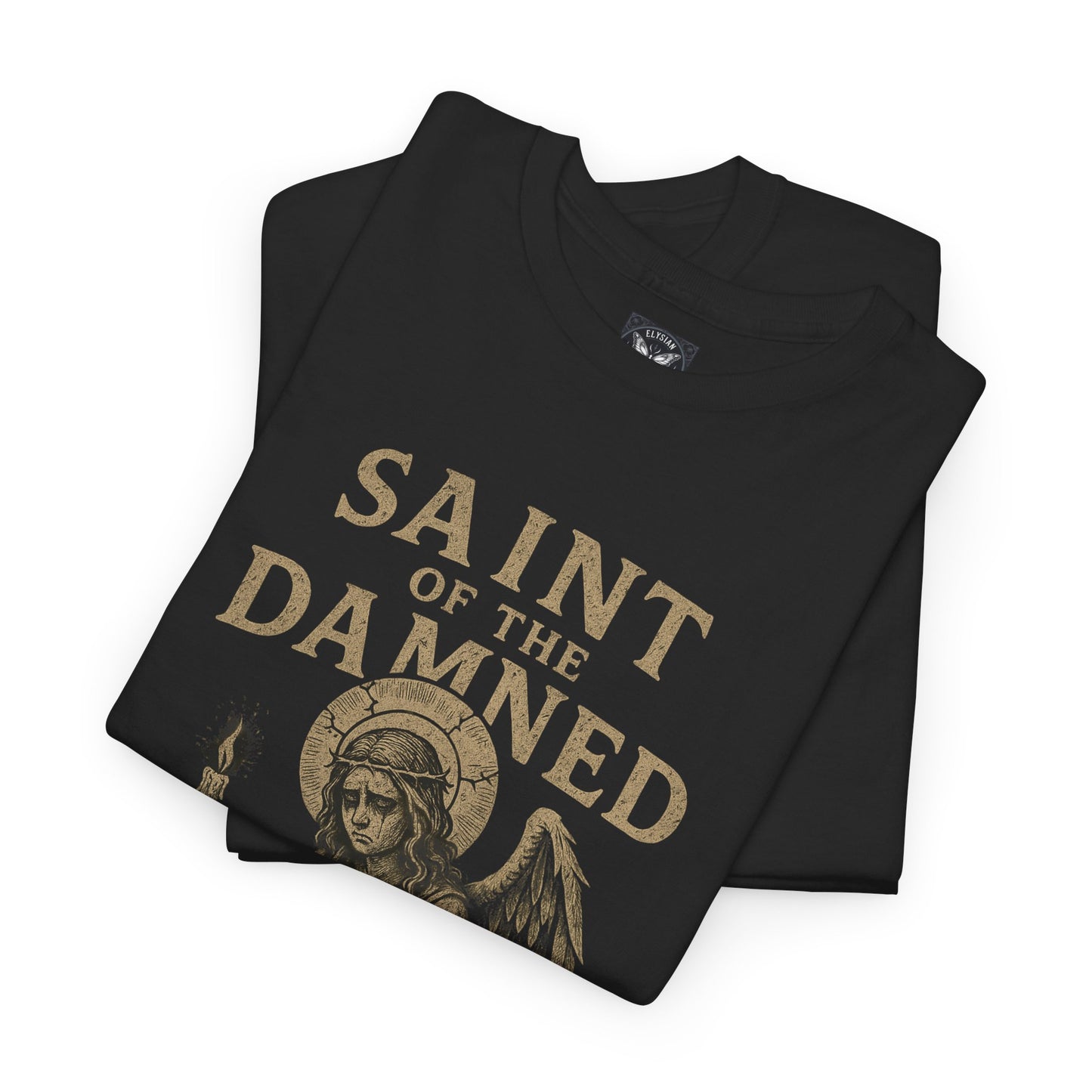 Saint Of The Damned Angel T-shirt | Unisex Gothic Streetwear
