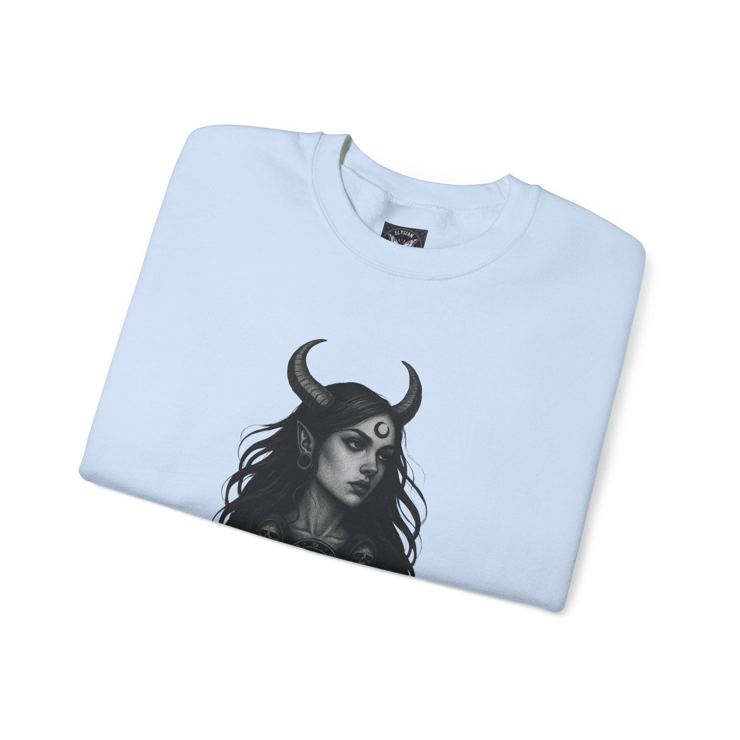 The Curse of Eternity Sweatshirt | Mythical Horned Keeper Inspired Heavy Blend Unisex