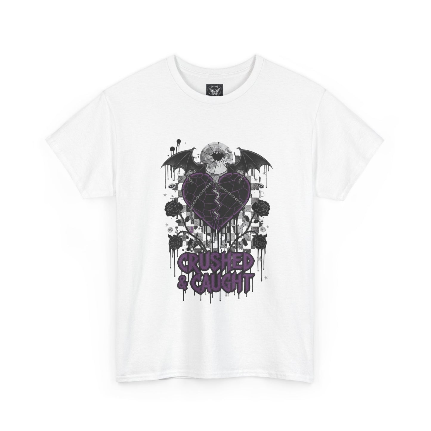 "Crushed & Caught" T-shirt Emo Gothic