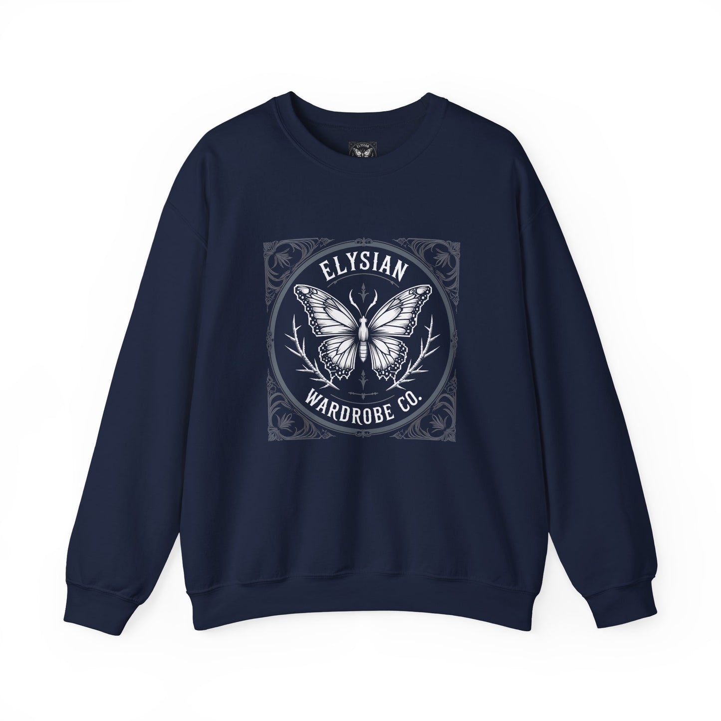 Elysian Wardrobe Co. Classic Unisex Crewneck Sweatshirt | Minimal Streetwear Essentials