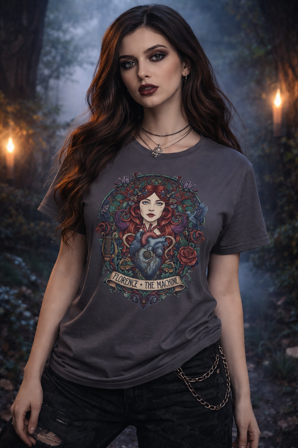 Everybody Scream Tour 2026 Tee | Florence + The Machine Artwork