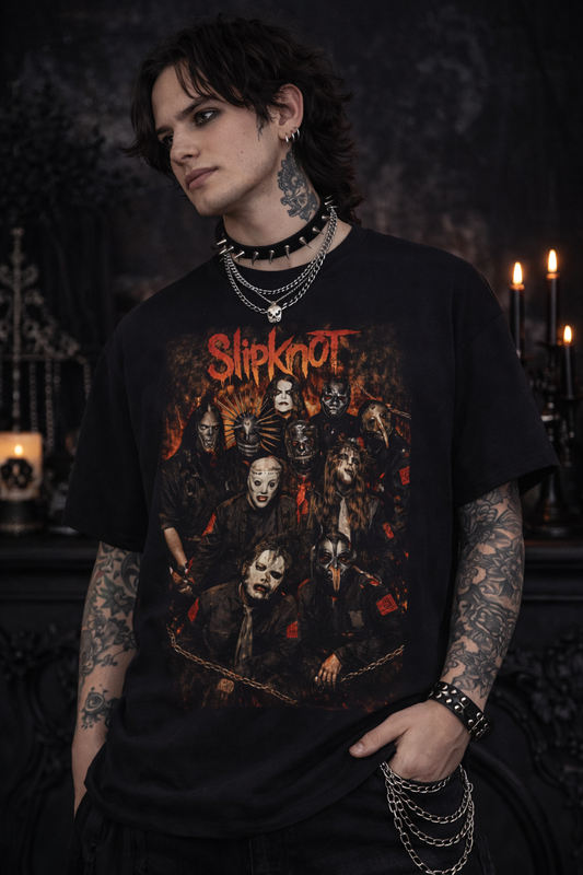 Slip knot Inspired Slip Knot Artwork T-Shirt | Metal Band Tee