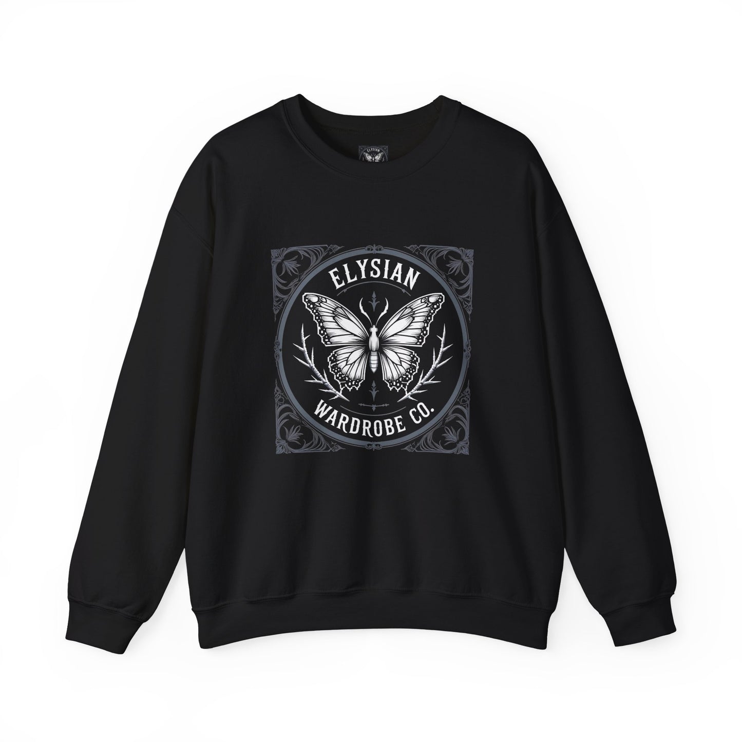 Elysian Wardrobe Co. Classic Unisex Crewneck Sweatshirt | Minimal Streetwear Essentials