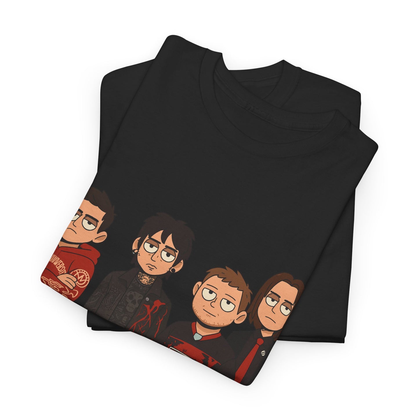 Bring Me The Horizon cartoon T-Shirt | band tee, music graphic