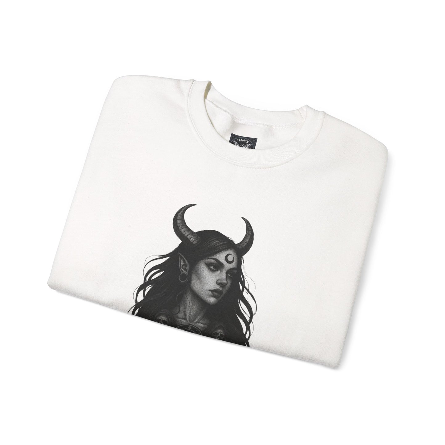 The Curse of Eternity Sweatshirt | Mythical Horned Keeper Inspired Heavy Blend Unisex