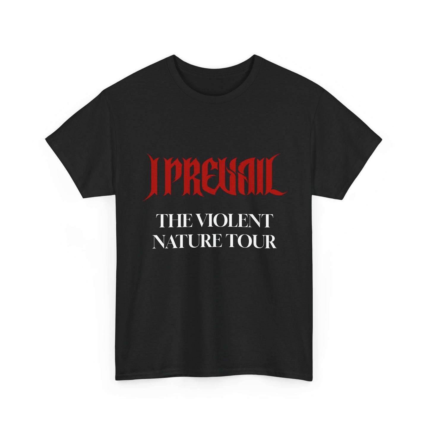I Prevail The Violent Nature Tour T-Shirt | Band Tour Tee, Rock Concert Shirt