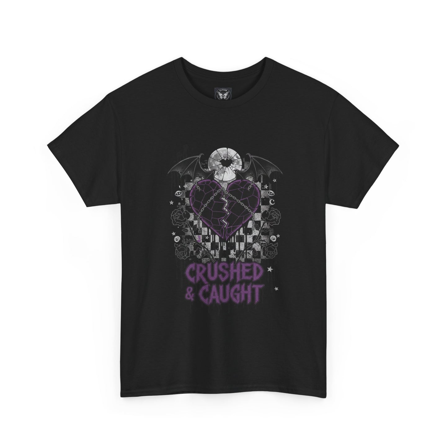 "Crushed & Caught" T-shirt Emo Gothic