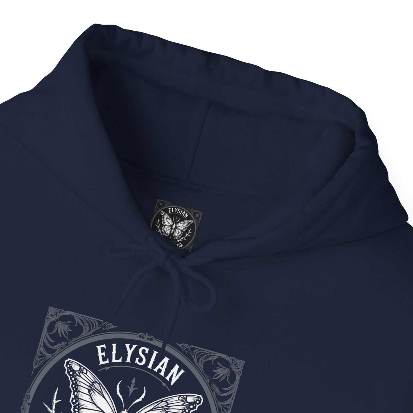 Elysian Unisex Butterfly Hoodie - Cozy, Stylish Sweatshirt for Fall, Winter, Gift for Her, Trendy Casual Wear, Layering Essential