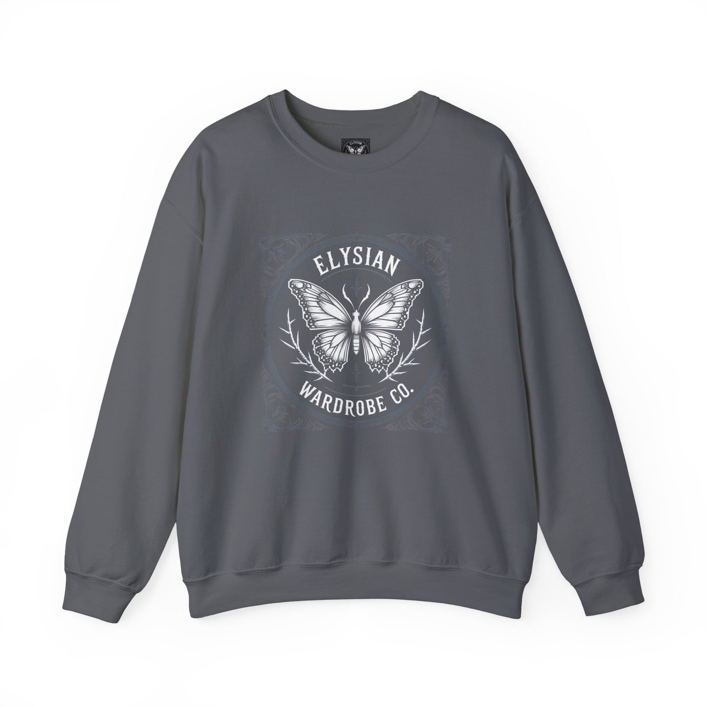 Elysian Wardrobe Co. Classic Unisex Crewneck Sweatshirt | Minimal Streetwear Essentials