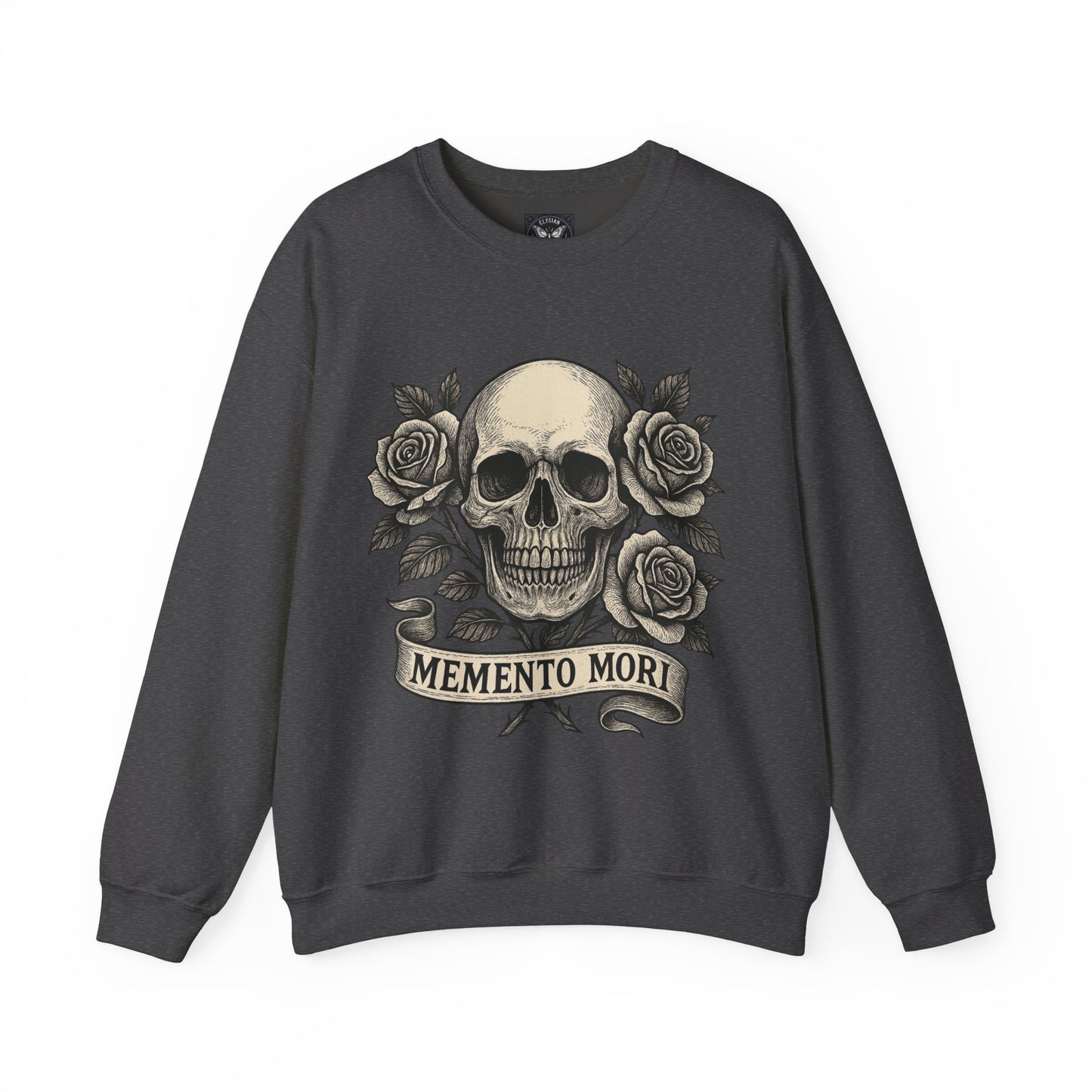 Memento Mori Philosophy Sweatshirt | Heavy Blend Unisex Graphic Streetwear