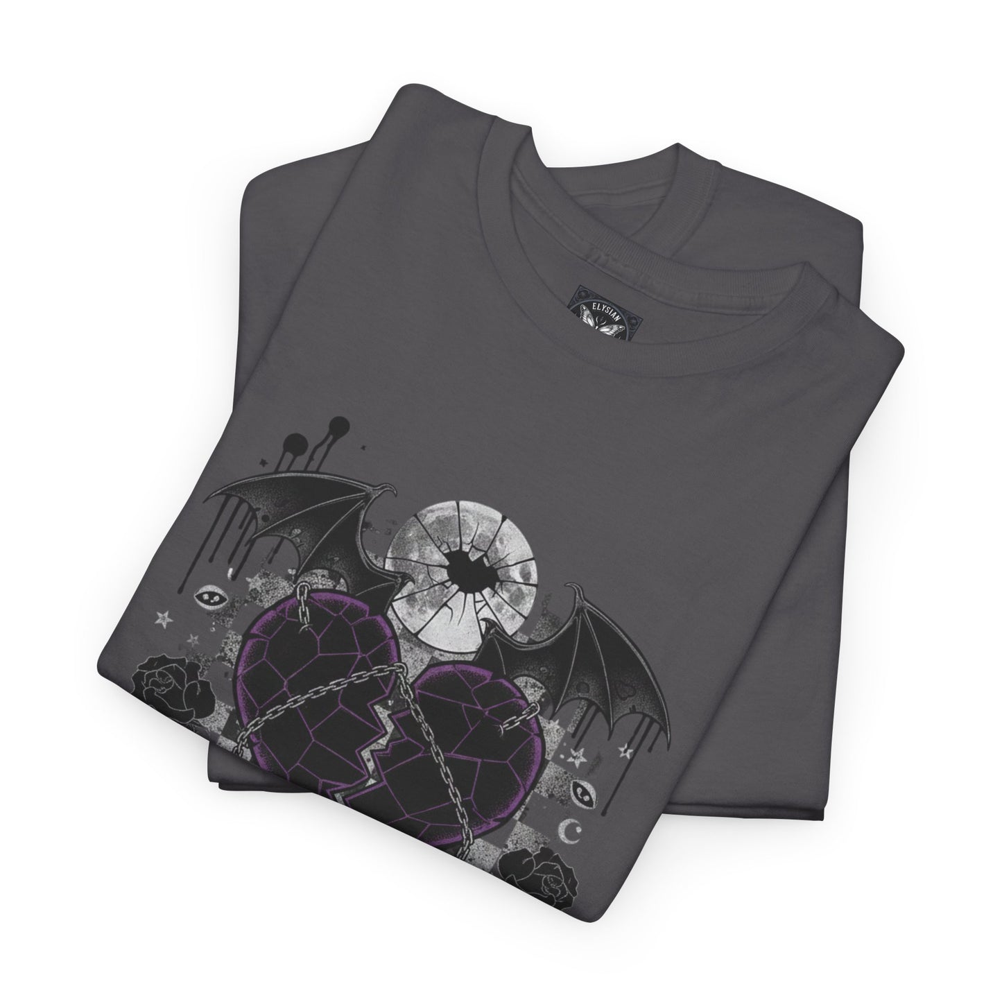 "Crushed & Caught" T-shirt Emo Gothic