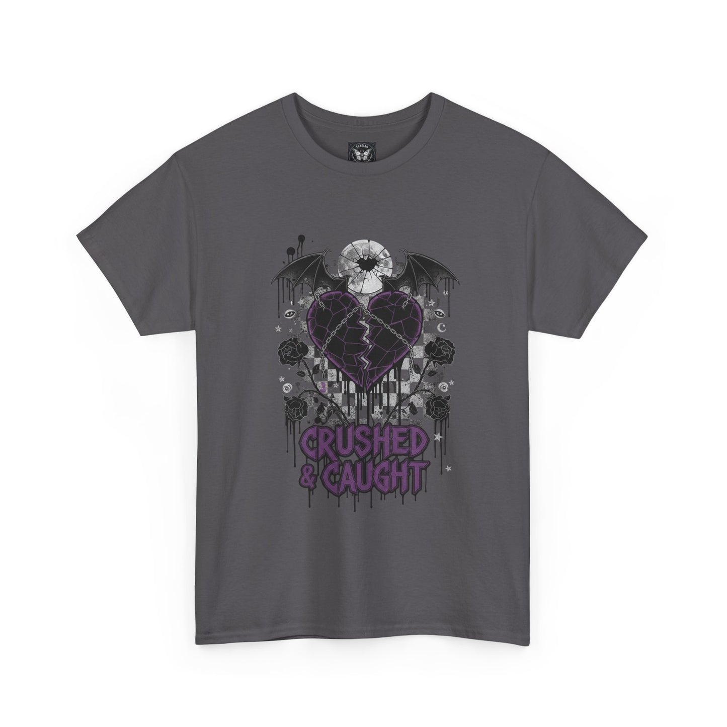 "Crushed & Caught" T-shirt Emo Gothic