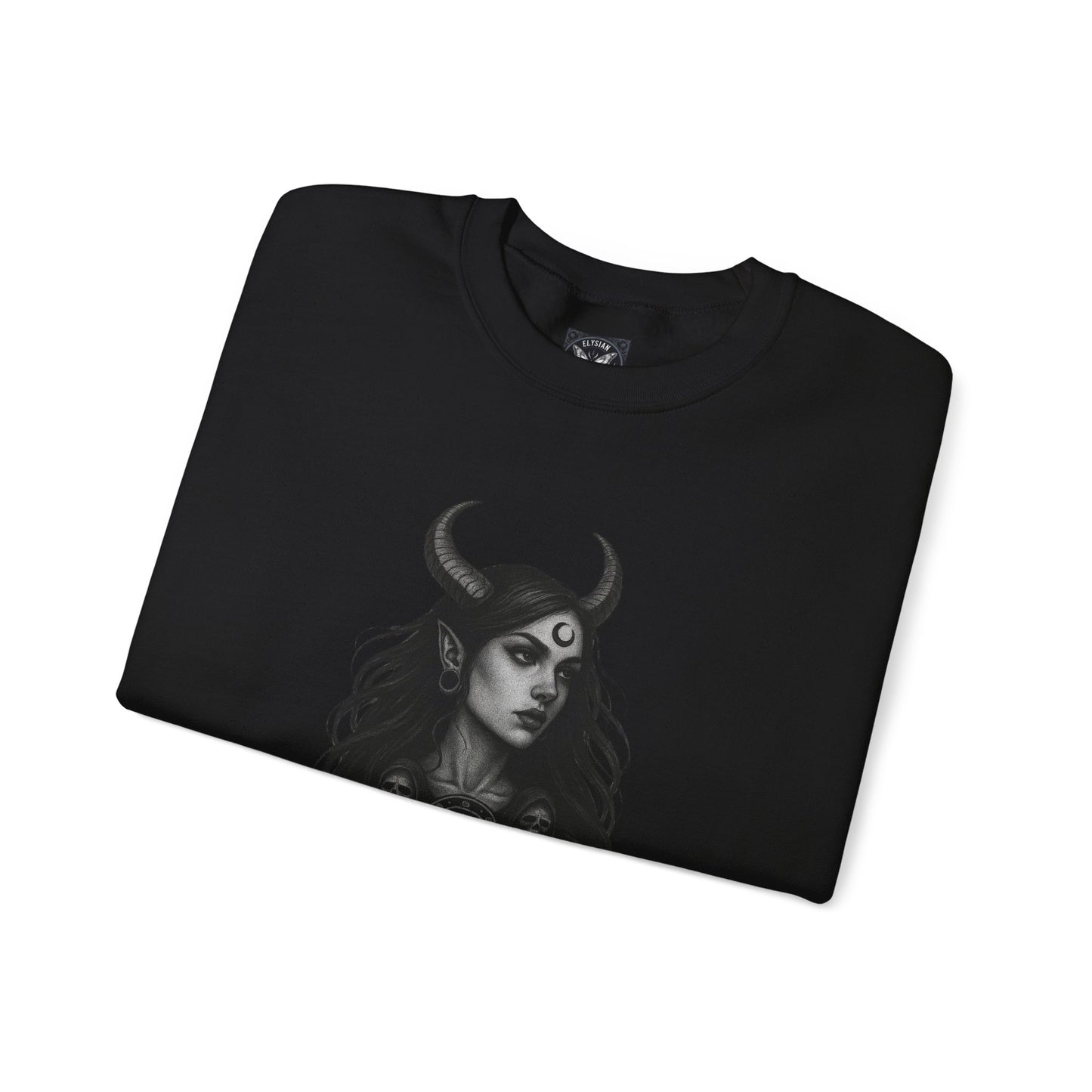 The Curse of Eternity Sweatshirt | Mythical Horned Keeper Inspired Heavy Blend Unisex